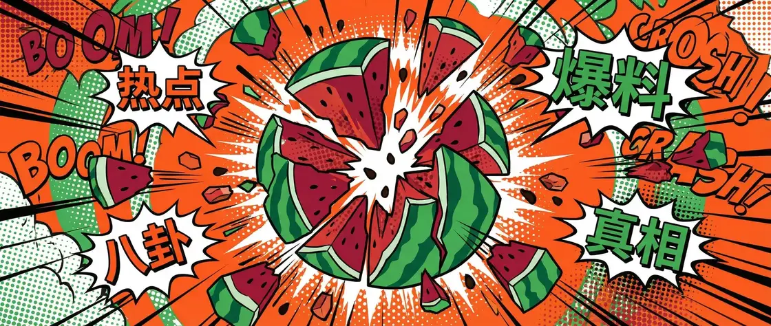 桃子冰妈妈 今日头瓜爆炸漫画横幅